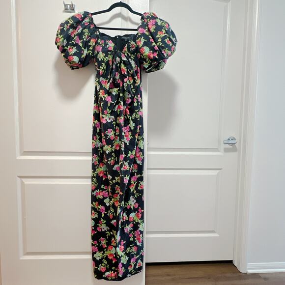 Caroline Constas Reyna Off Shoulder Floral Dress XS - Picture 5 of 12